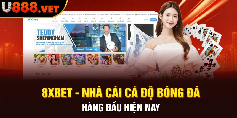 8XBET - Nhà cái cá độ bóng đá hàng đầu hiện nay 