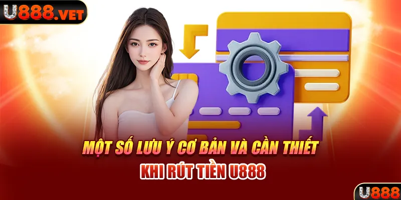 Một số lưu ý cơ bản và cần thiết khi rút tiền U888